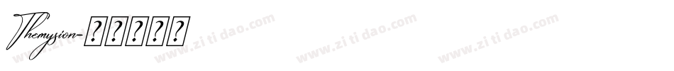 Themysion字体转换