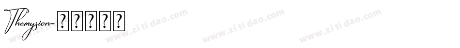 Themysion字体转换