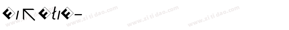 Ritalin字体转换