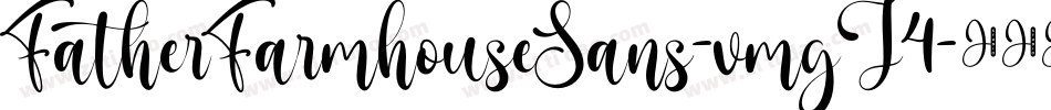 FatherFarmhouseSans-vmgJ4字体转换