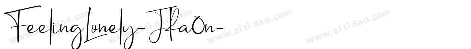 FeelingLonely-JRa0n字体转换