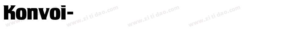 Konvoi字体转换
