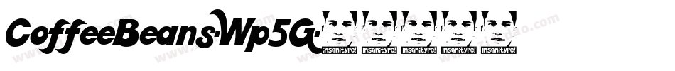 CoffeeBeans-Wp5G字体转换