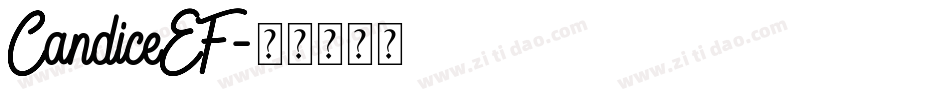 CandiceEF字体转换