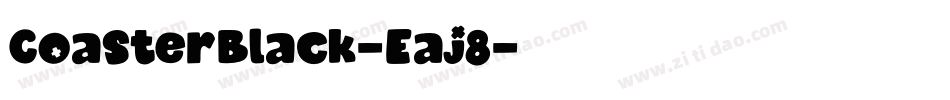 CoasterBlack-Eaj8字体转换
