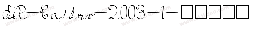 KR-Easter-2003-1字体转换