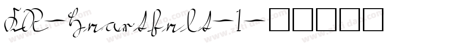 KR-Heartfelt-1字体转换