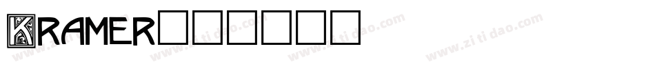 Kramer字体转换