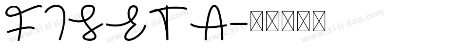 FISETA字体转换