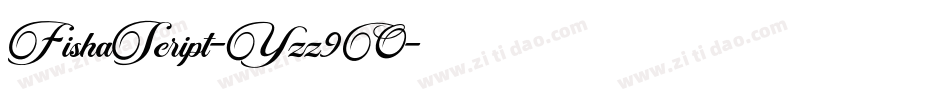 FishaScript-Yzz9O字体转换
