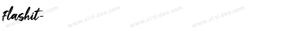 flashit字体转换