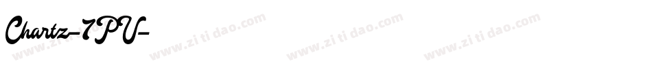 Chartz-7PV字体转换