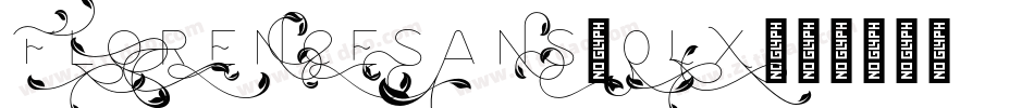 Florencesans-0LX字体转换