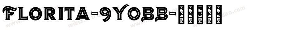 Florita-9YoBB字体转换