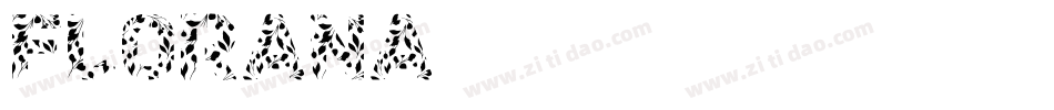 FLORANA字体转换