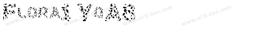 Flora1-YqA8字体转换