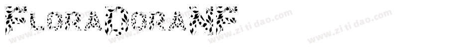 FloraDoraNF字体转换