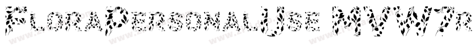 FloraPersonalUse-MVW7r字体转换