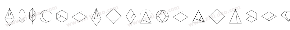 SymbolsRegularFonty-prVZ字体转换
