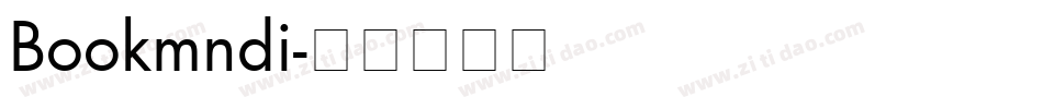 Bookmndi字体转换