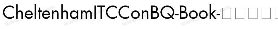 CheltenhamITCConBQ-Book字体转换
