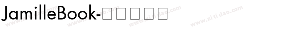 JamilleBook字体转换