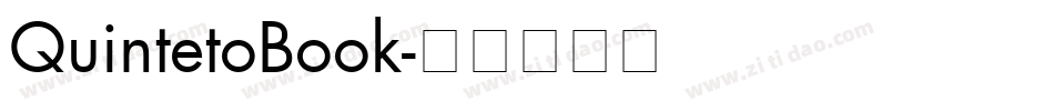 QuintetoBook字体转换