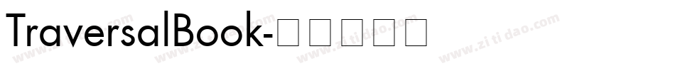 TraversalBook字体转换