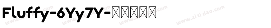 Fluffy-6Yy7Y字体转换