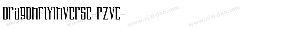 DragonFlyInverse-PzvE字体转换