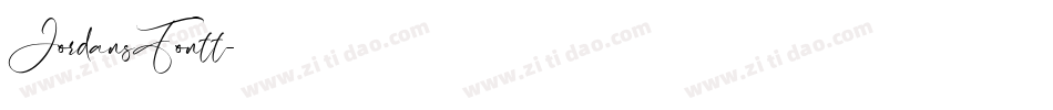 JordansFontt字体转换