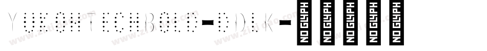 YukonTechBold-dDlK字体转换 YukonTechBold-dDlK字体转换