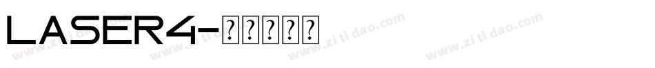 LASER4字体转换