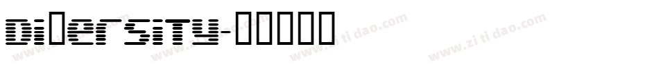 Diversity字体转换