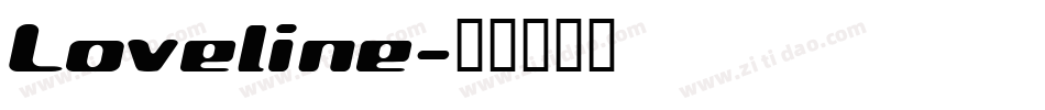 Loveline字体转换