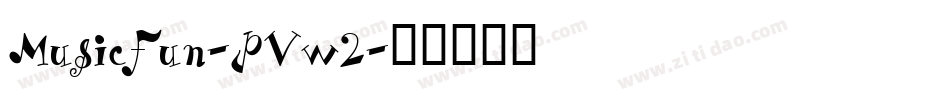 MusicFun-PVw2字体转换