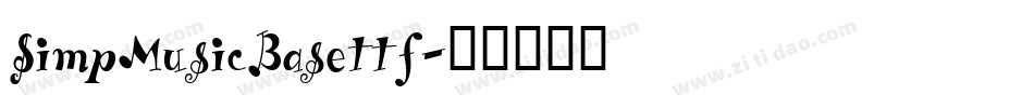 SimpMusicBasettf字体转换