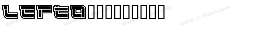 LEFTO___字体转换