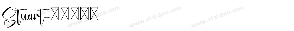 Stuart字体转换