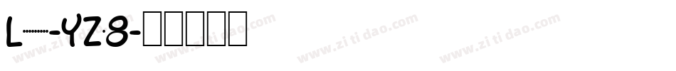 Letterkids-YZl8字体转换