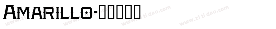 Amarillo字体转换