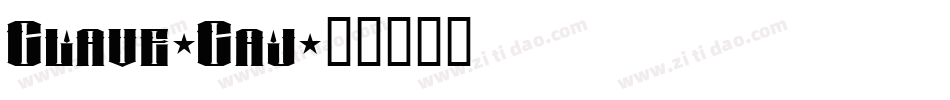 Clave-Caj字体转换