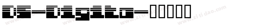 DS-Digita字体转换