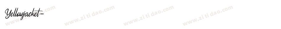 Yellowjacket字体转换
