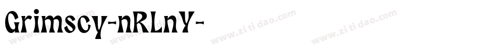 Grimscy-nRLnY字体转换