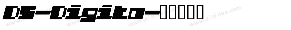 DS-Digita字体转换