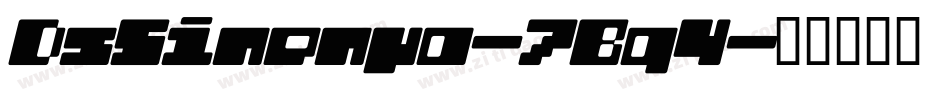 DsSinenya-7Bq4字体转换