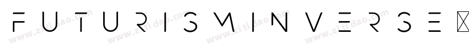 FuturismInverse-GWLO字体转换