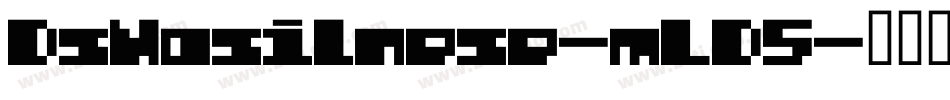 DsNasilnese-mLD5字体转换