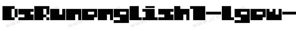 DsRunenglish1-lgew字体转换